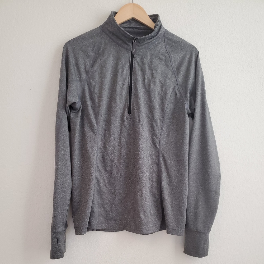 HEAD 1/4 Zip Athletic Long Sleeve Top